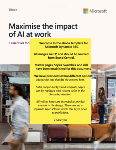 Maximise the impact of AI at work